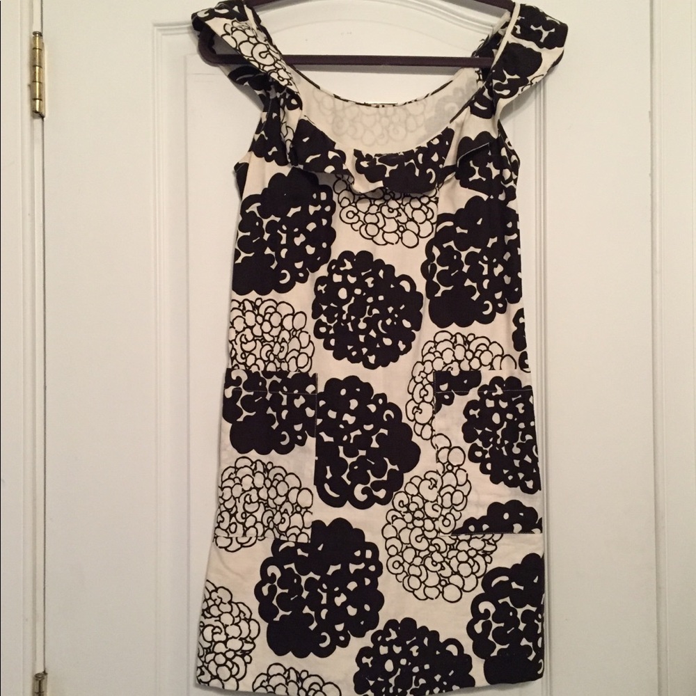 Loeffler Randall linen shift dress